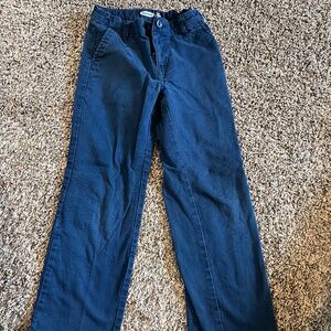 Old Navy Chino Pants Size 7- Navy Blue